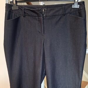 Worthington Women’s Denim-Washed Trousers